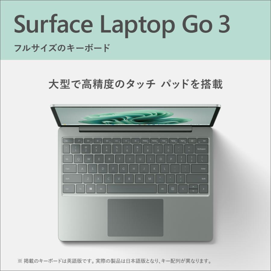新品 Microsoft｜マイクロソフト Surface Laptop Go 3(i5/メモリ