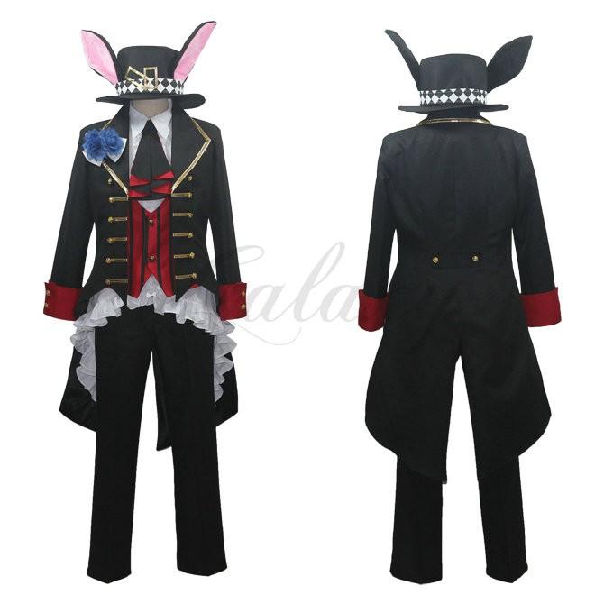 1月 睦月始 コスプレ衣装 1月 ツキウタ 黒兎王国 コスプレ衣装 Six Cc2221 Goldcos Cc2221 送料無料 Gravity はじめ Cc2221 むつき Gravity