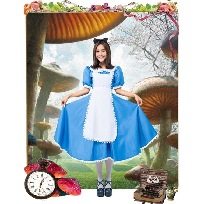 ハロウィン 不思議の国のアリス メイド服 童話 アリス風 ワンピース S Xlサイズ コスプレ衣装 Ps3586 Ps3586 Ps3586 Goldcos 通販 Yahoo ショッピング