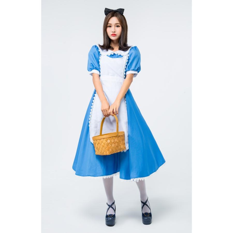 ハロウィン 不思議の国のアリス メイド服 童話 アリス風 ワンピース S Xlサイズ コスプレ衣装 Ps3586 Ps3586 Ps3586 Goldcos 通販 Yahoo ショッピング