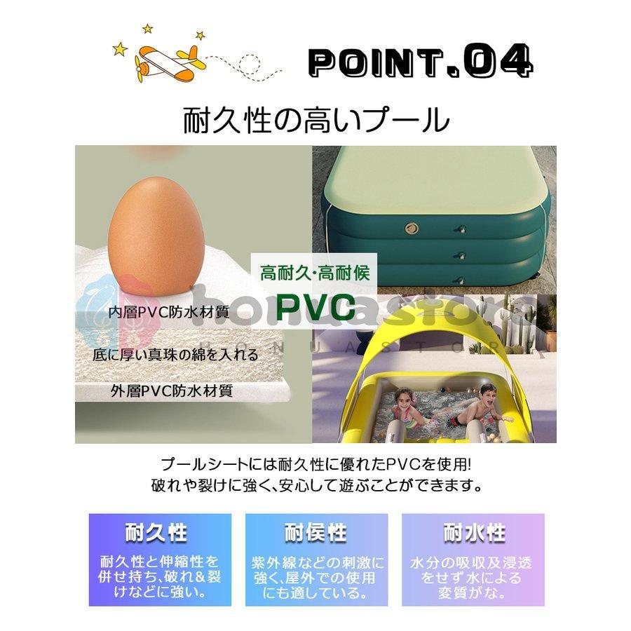 【値下げ】 プール 家庭用 大型 ファミリープール 子供用 ビニールプール 大人 滑り台 折り畳み式 屋根付き エアプール 自動膨張 水遊び 庭 ベランダ 自宅 保育園 幼稚園 【X2577340329】(12922円)