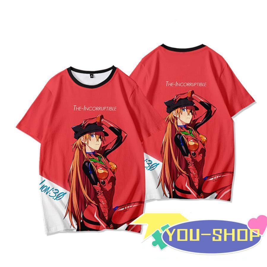 エヴァンゲリオン　アスカ　アニメT ヱヴァンゲリヲン新劇場版 式波・アスカ・ラングレー