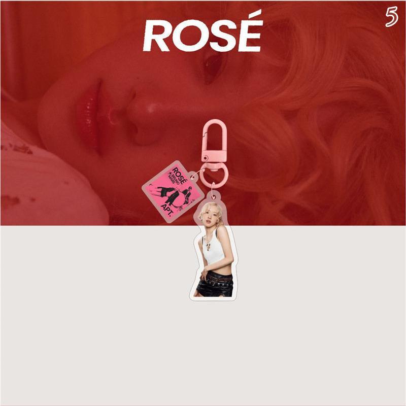 2番目半額 ROSEグッズ APT. キーリング ロゼ BLACKPINK アクリル
