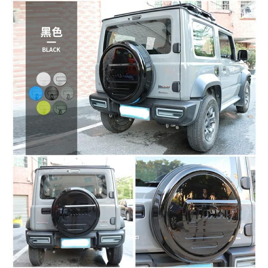 19+ ジムニー JB74 JB64 16インチ 背面 スペアタイヤカバー ハード
