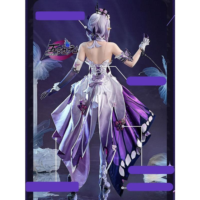 三分妄想製　崩壊スターレイル キャストリス 衣装　ウィッグ　靴 三分妄想 崩壊スターレール コスプレ キャストリス 衣装