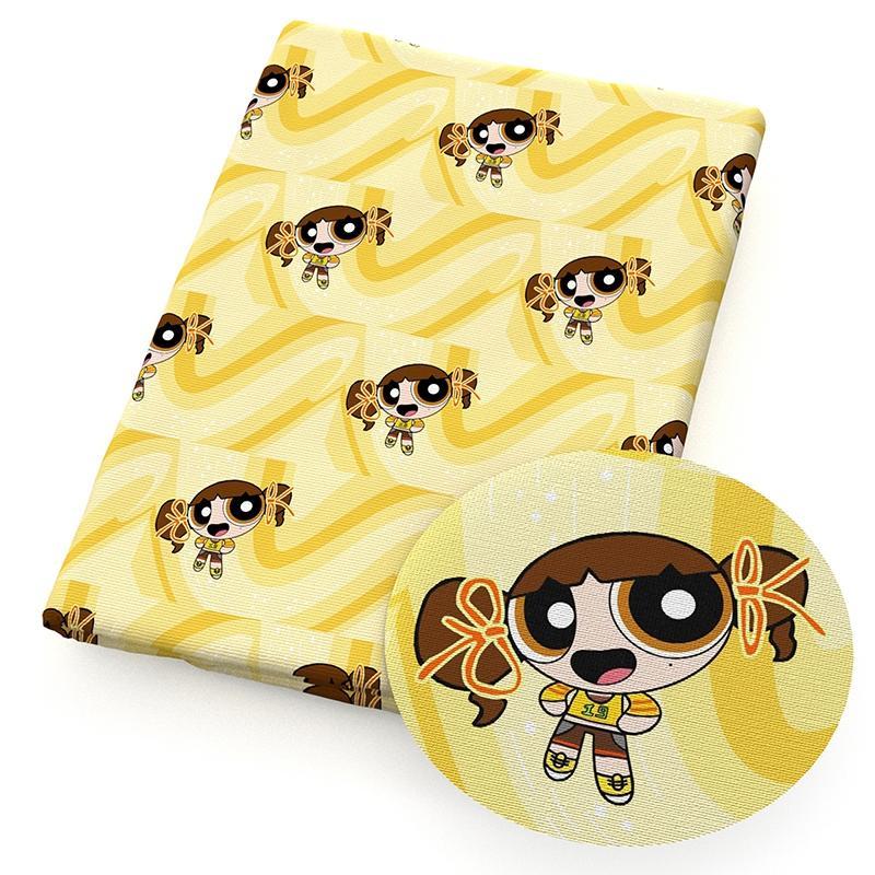 激レアチワワと女の子パネル生地　ハンドメイド パネル売り・1パネル60cm】シーチング生地 QUILT GATE 大きな