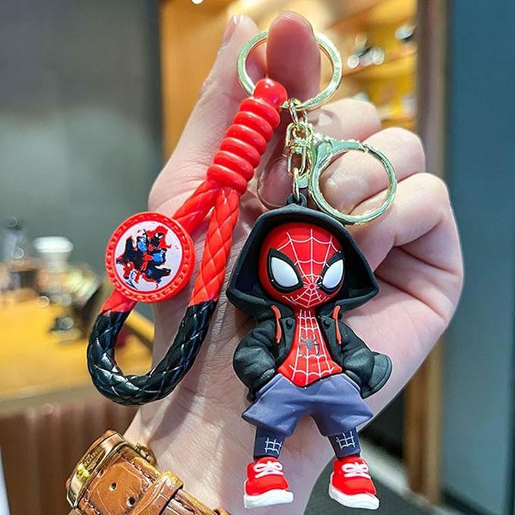 キーホルダー スパイダーマン 韓国雑貨 かっこいい マーベル キー