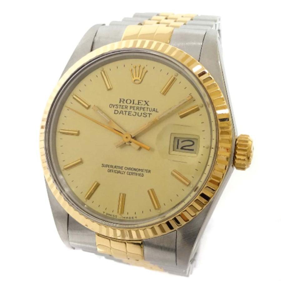 ロレックス デイトジャスト 腕時計 メンズ 自動巻き シルバー ゴールド 93番代 中古 送料無料 Rolex If 003 Md ゴールドエコヤフー店 通販 Yahoo ショッピング