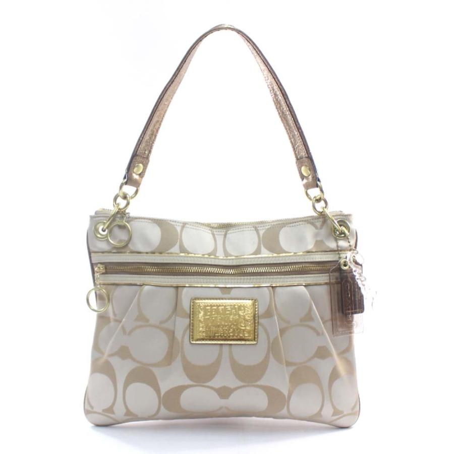 COACH（コーチ） ポピー シグネチャー ショルダーバッグ レディース