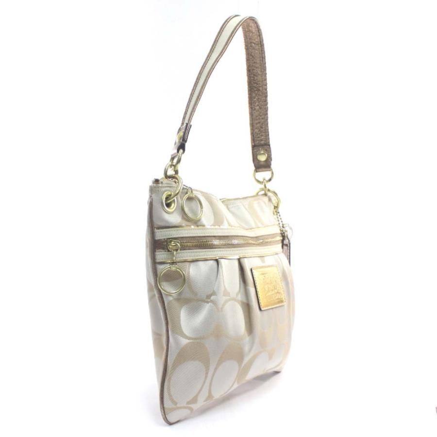 COACH（コーチ） ポピー シグネチャー ショルダーバッグ レディース