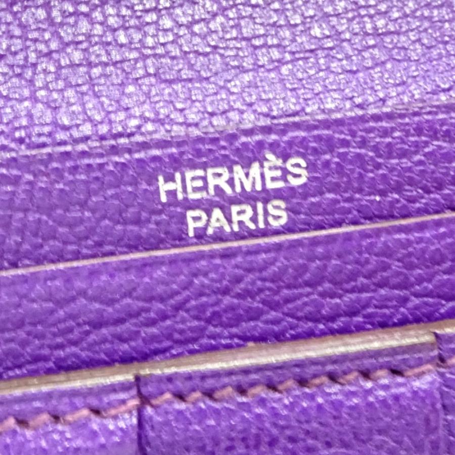 HERMES（エルメス） ベアンスフレ 長財布 レディース リザード レザー