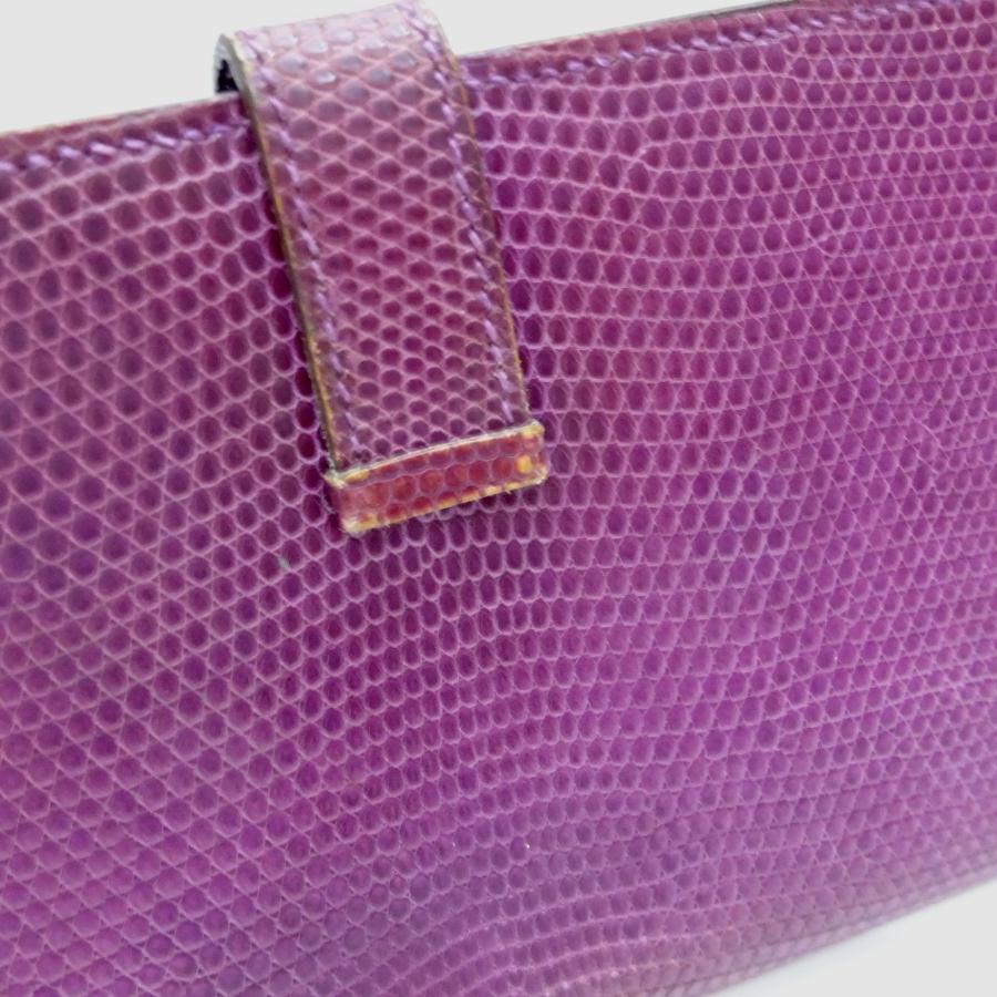 HERMES（エルメス） ベアンスフレ 長財布 レディース リザード レザー