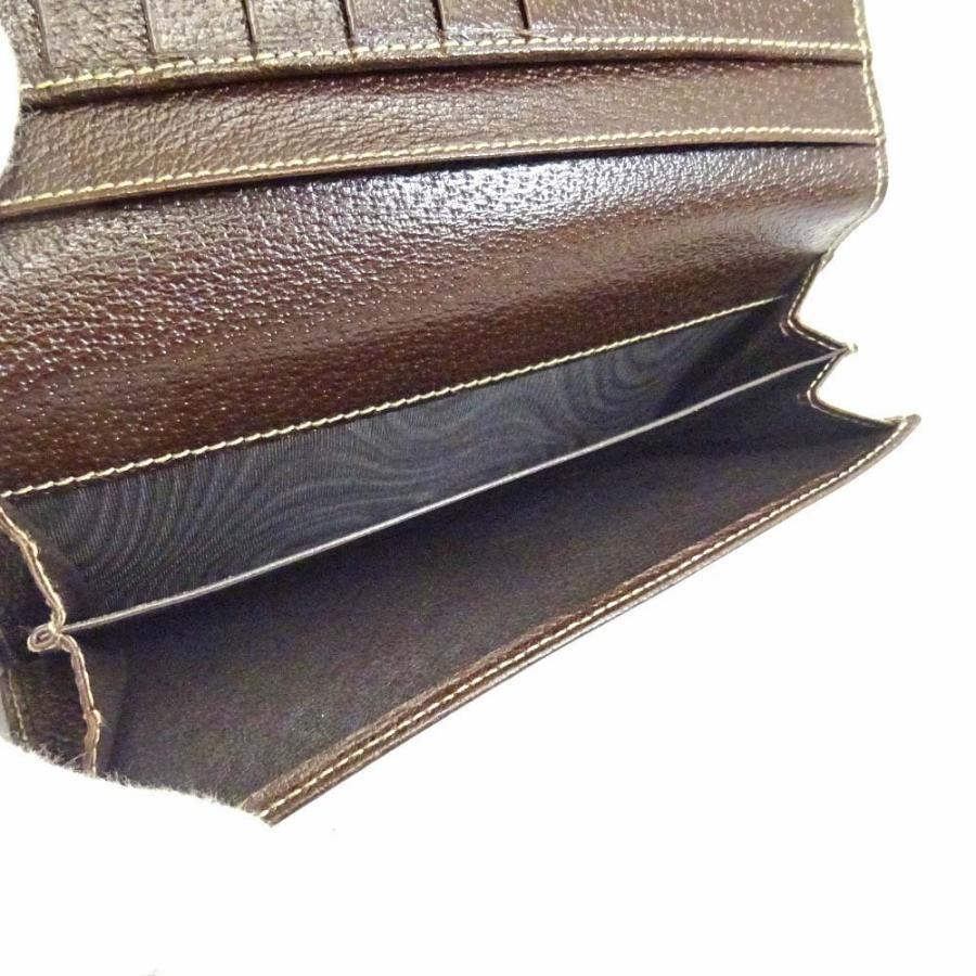 GUCCI（グッチ） GGキャンバス Wホック 長財布 レディース キャンバス