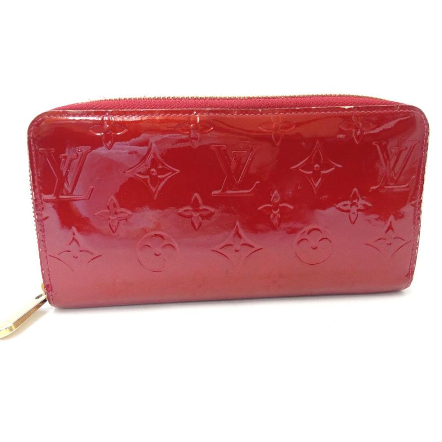 ルイヴィトン✨ジッピーウォレット ヴェルニ モノグラム レッド ラウンド 長財布 LOUIS VUITTON（ルイ・ヴィトン） ルイ ヴィトン ジッピーウォレット