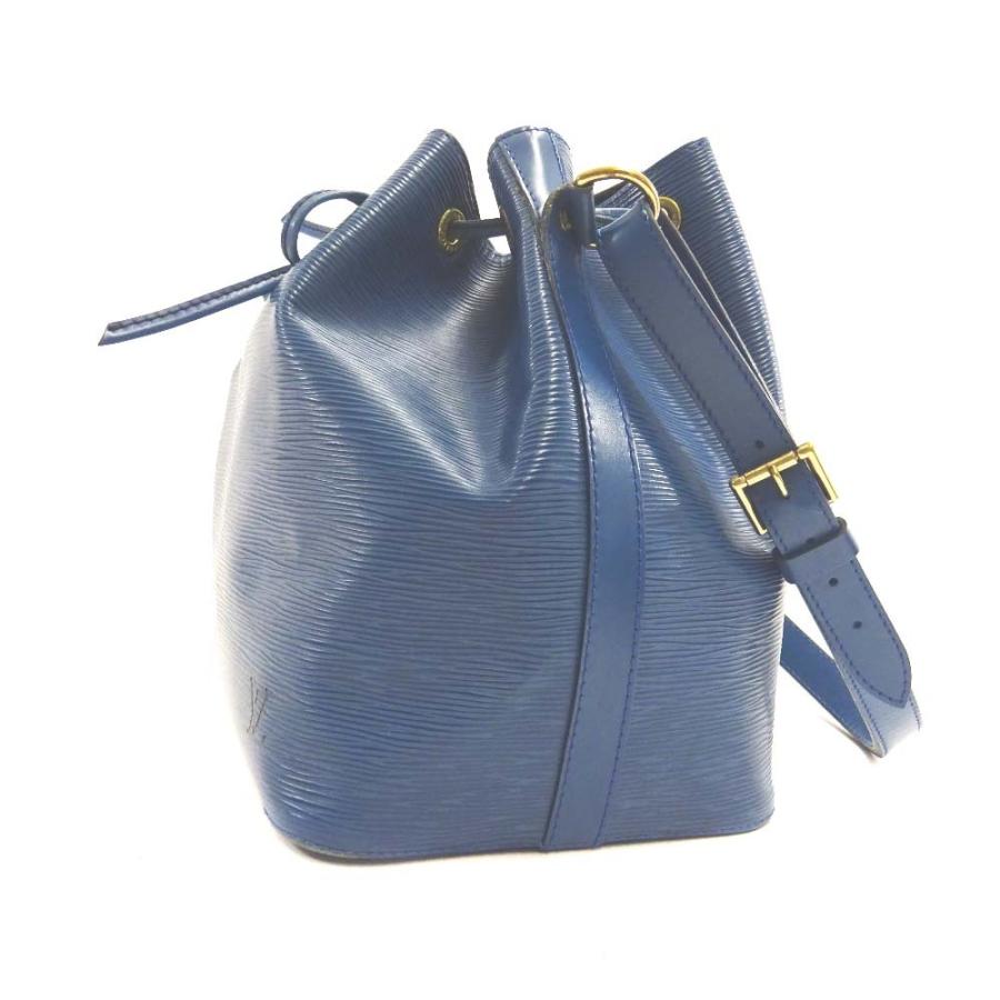 Louis Vuitton / ルイヴィトン | エピ ノエ レザー 巾着 ショルダーバッグ | ブルー | レディース LOUIS VUITTON ルイヴィトン エピ ショルダーバッグ ブルー プチ・ノエ