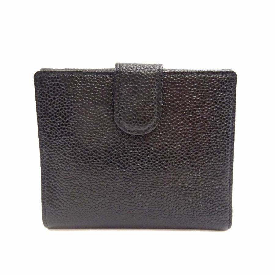 CHANEL（シャネル） ココマーク Wホック 二つ折り財布 レディース
