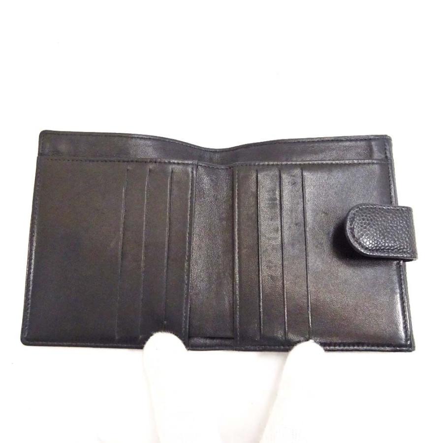 CHANEL（シャネル） ココマーク Wホック 二つ折り財布 レディース