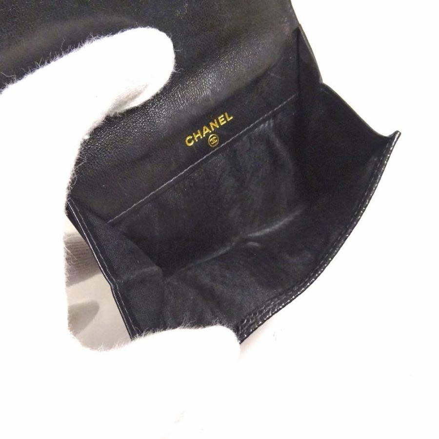 CHANEL（シャネル） ココマーク Wホック 二つ折り財布 レディース