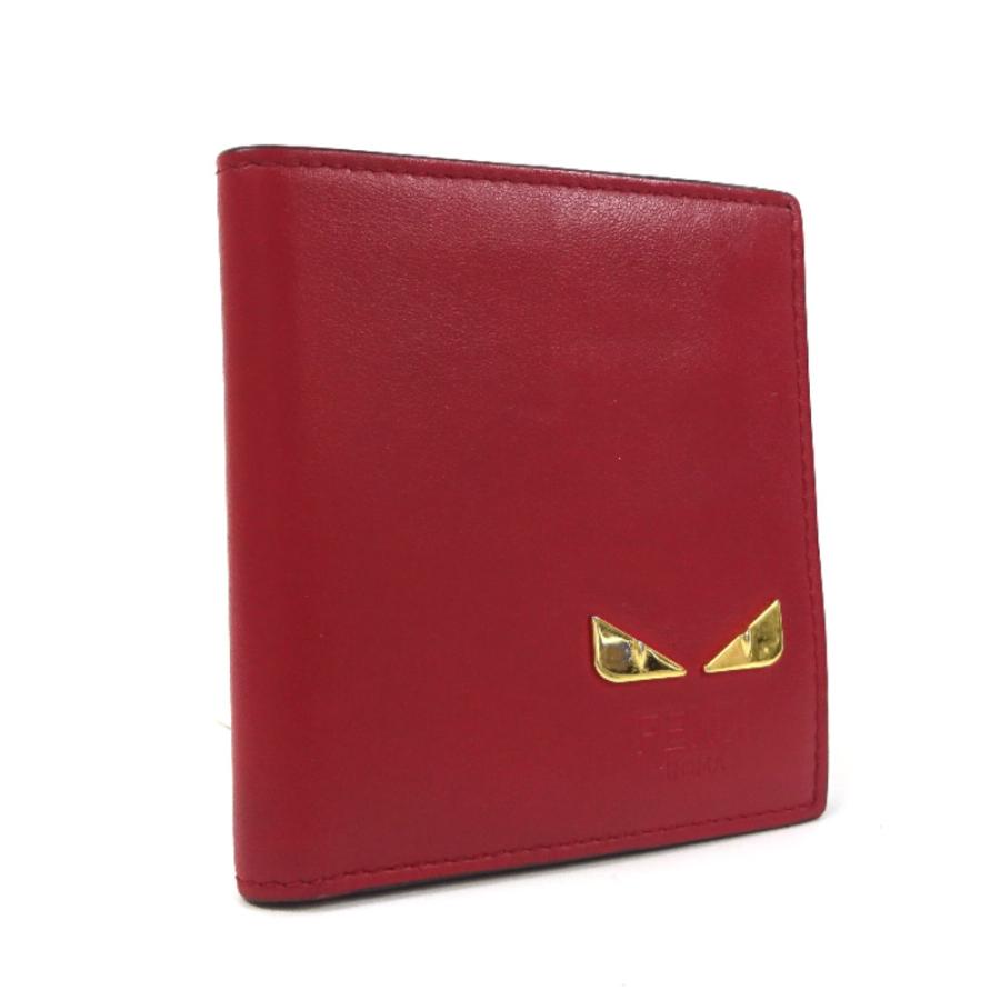 FENDI（フェンディ） 札入れ バッグバグズ モンスター 二つ折り財布