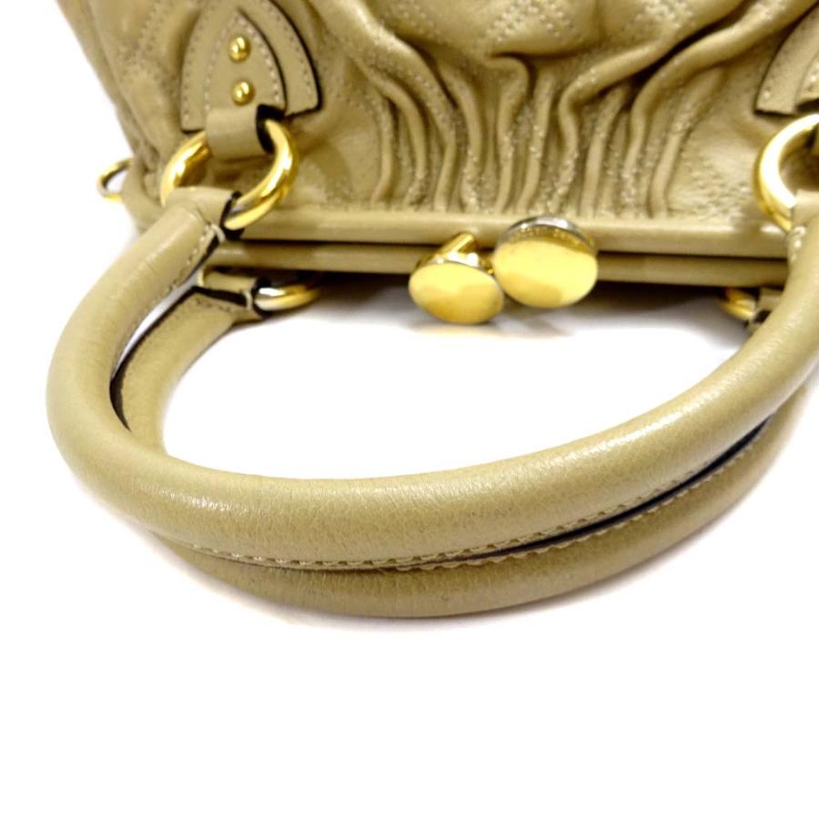 マークジェイコブス スタムバッグ 2WAY ハンドバッグ キルティング