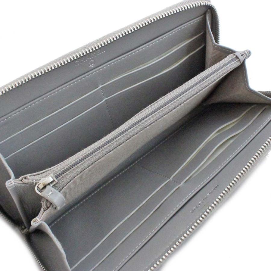 CHANEL（シャネル） 美品 マトラッセ ラウンドファスナー 長財布