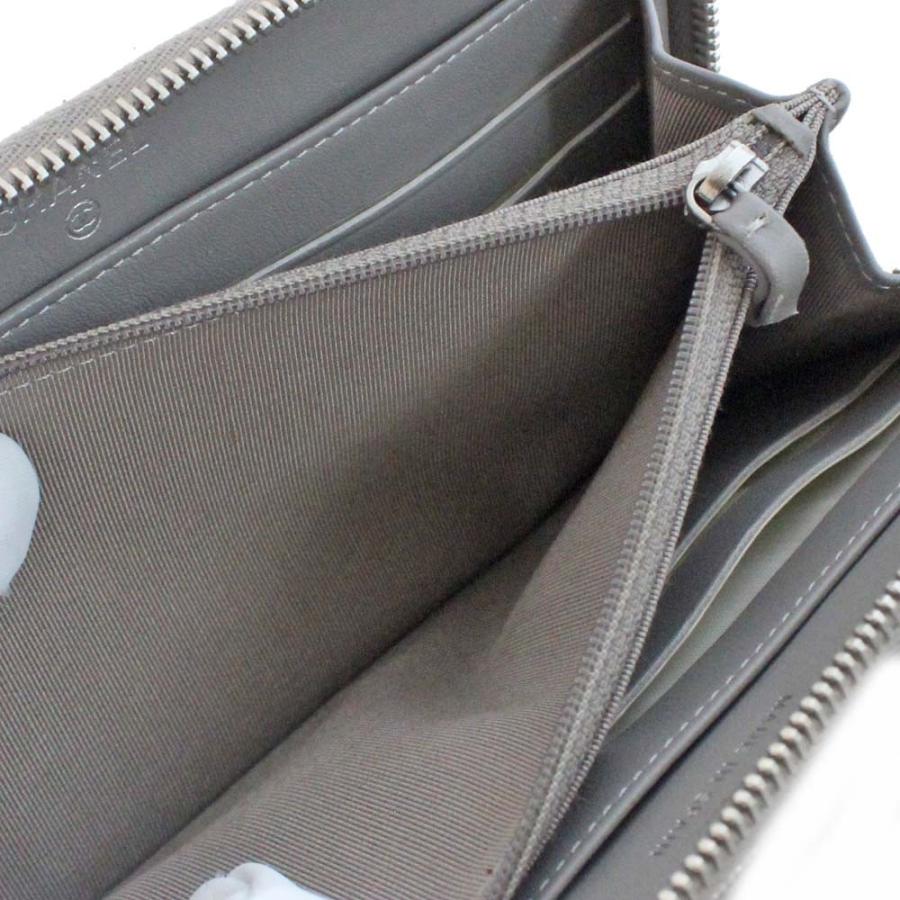 CHANEL（シャネル） 美品 マトラッセ ラウンドファスナー 長財布