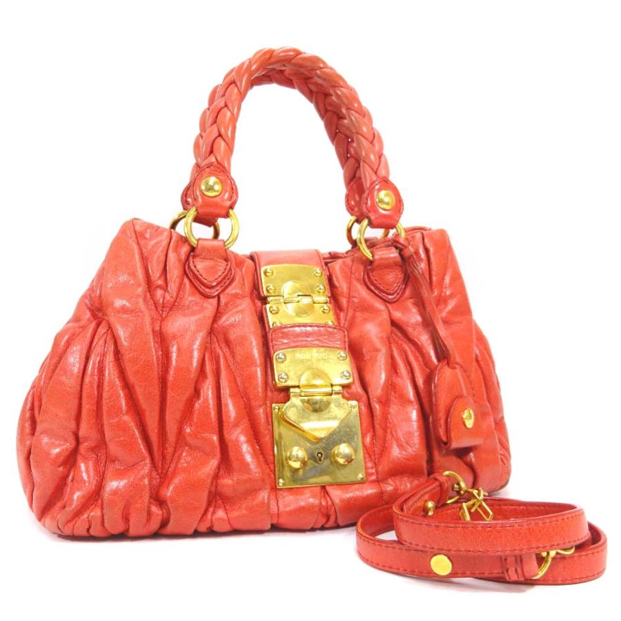 21福袋 ミュウミュウ マテラッセ ショルダー ハンドバッグ レディース レザー ピンク 中古 送料無料 Miumiu Vv Hn ゴールドエコヤフー店 通販 Yahoo ショッピング Sale 公式通販 Gestion Etechnologies Shop