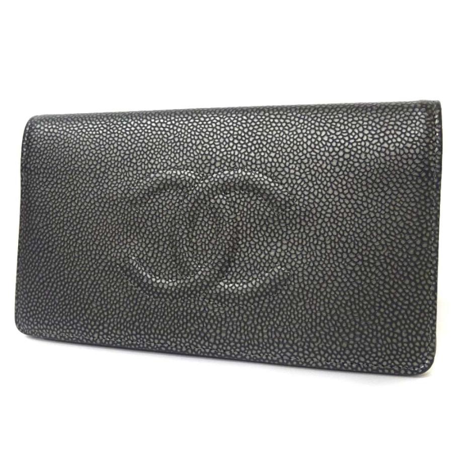 CHANEL（シャネル） ココマーク 2つ折りフラップ 長財布 レディース