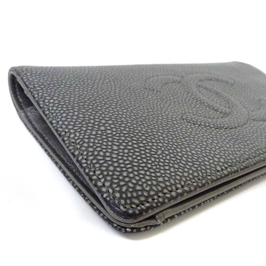 CHANEL（シャネル） ココマーク 2つ折りフラップ 長財布 レディース