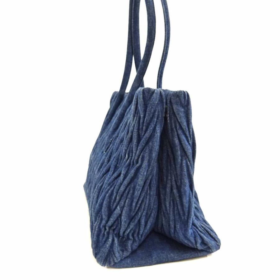 miu miu（ミュウミュウ） デニム マテラッセ トートバッグ レディース