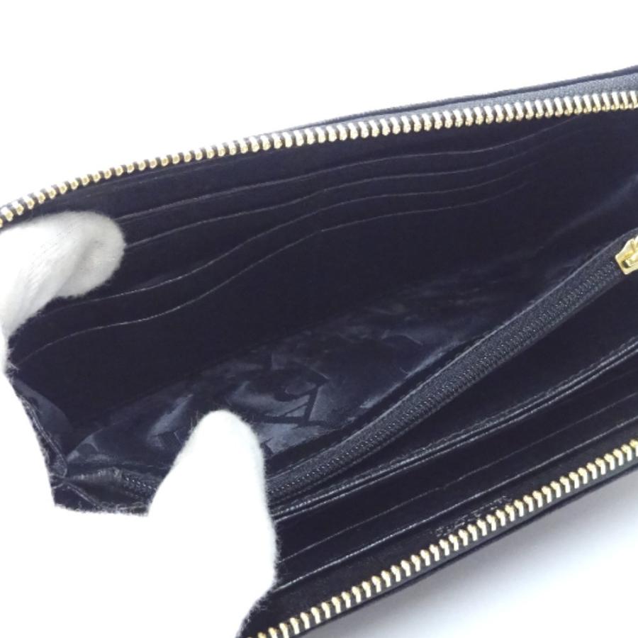 FURLA（フルラ） 美品 ラウンドファスナー 長財布 レディース レザー