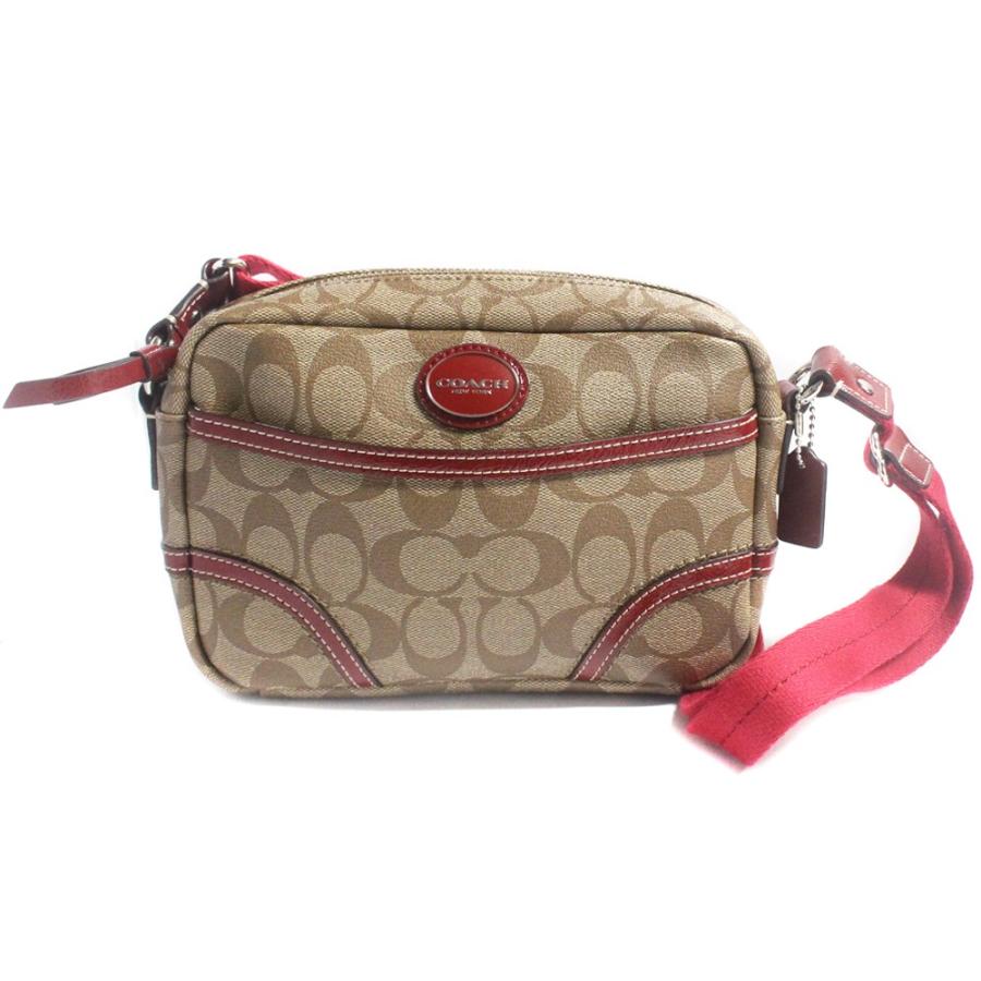 COACH（コーチ） シグネチャー ショルダーバッグ レディース PVC