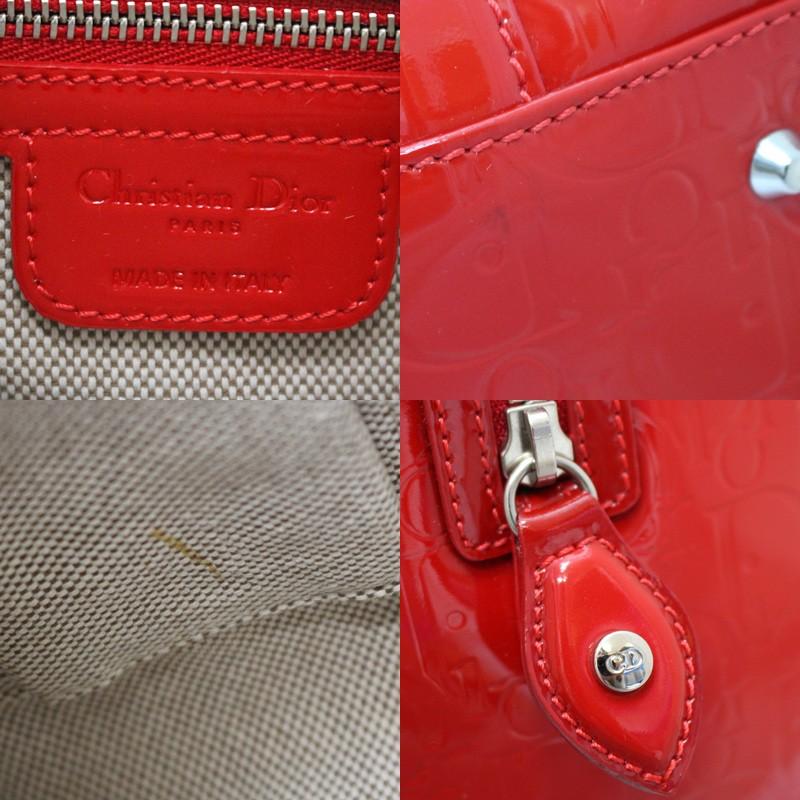 【美品】クリスチャンディオール トロッター柄 ミニボストンバッグ 赤 レッド 楽天市場】【中古】 Christian Dior クリスチャンディオール