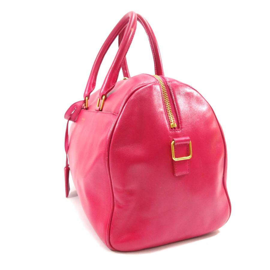 サンローランパリ　ハンドバッグ ピンク Yahoo!オークション -「サンローラン バッグ ピンク」(イヴ