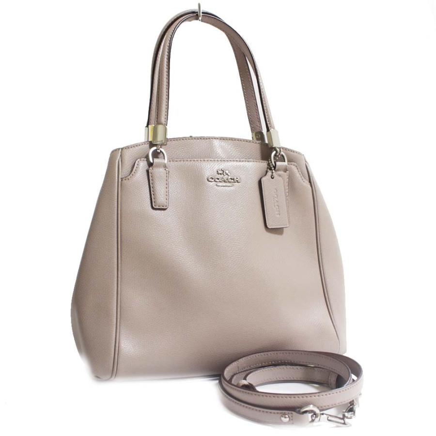 COACH（コーチ） 美品 2WAY クロスグレーン ミネッタ ハンドバッグ