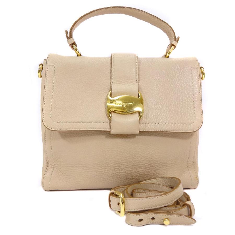 サルヴァトーレ　フェラガモ　レザーハンドバッグ　139 サルヴァトーレ フェラガモ レザーハンドバッグ 139 FERRAGAMO