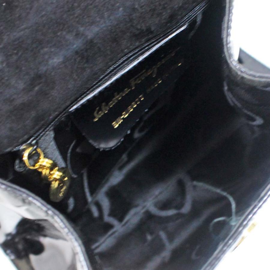 サルヴァトーレフェラガモ 2WAY ヴァラリボン ハンドバッグ レディース