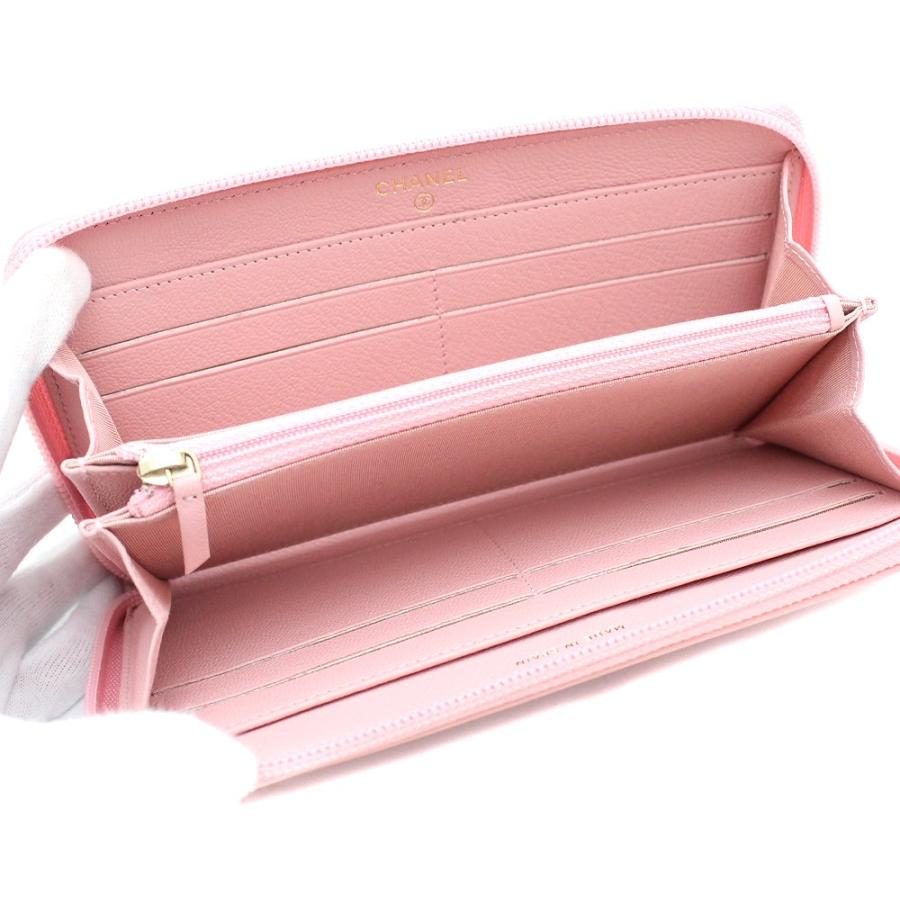 CHANEL（シャネル） ココマーク 長財布 レディース レザー ピンク