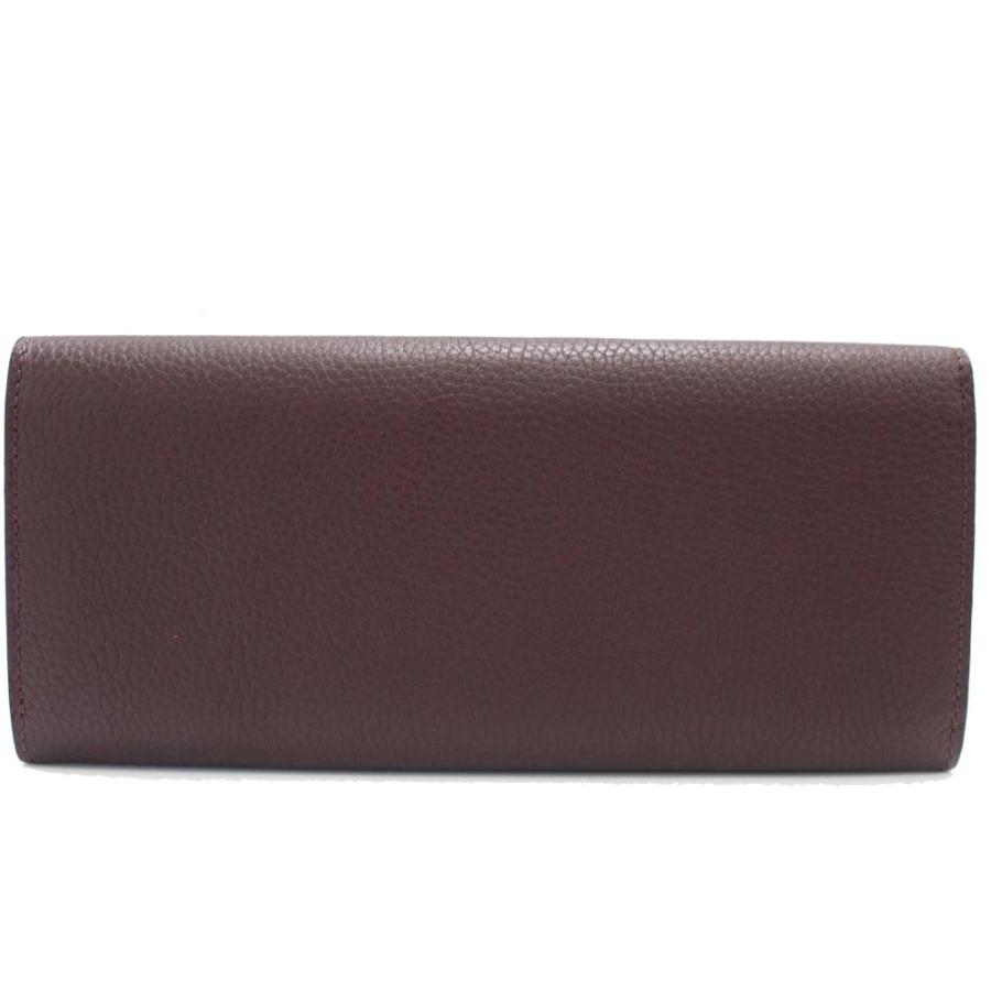 dunhill（ダンヒル） 美品 二つ折り 長財布 メンズ 型押しレザー