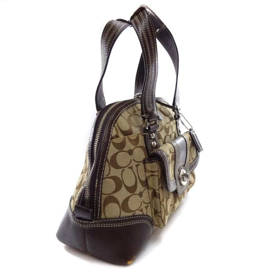 COACH（コーチ） ハンプトンズ シグネチャー ドーム ハンドバッグ