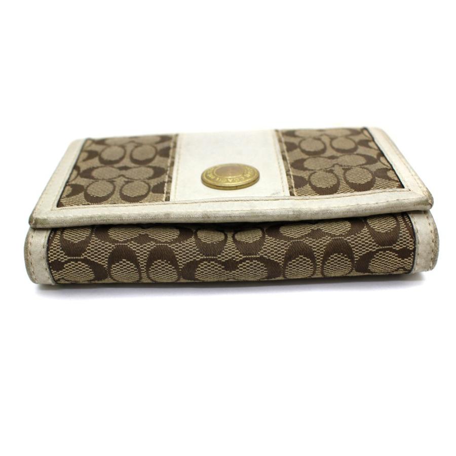 COACH（コーチ） シグネチャー 二つ折り財布 レディース キャンバス