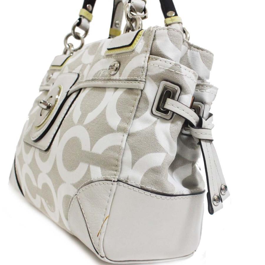 COACH（コーチ） オプアート トートバッグ レディース キャンバス