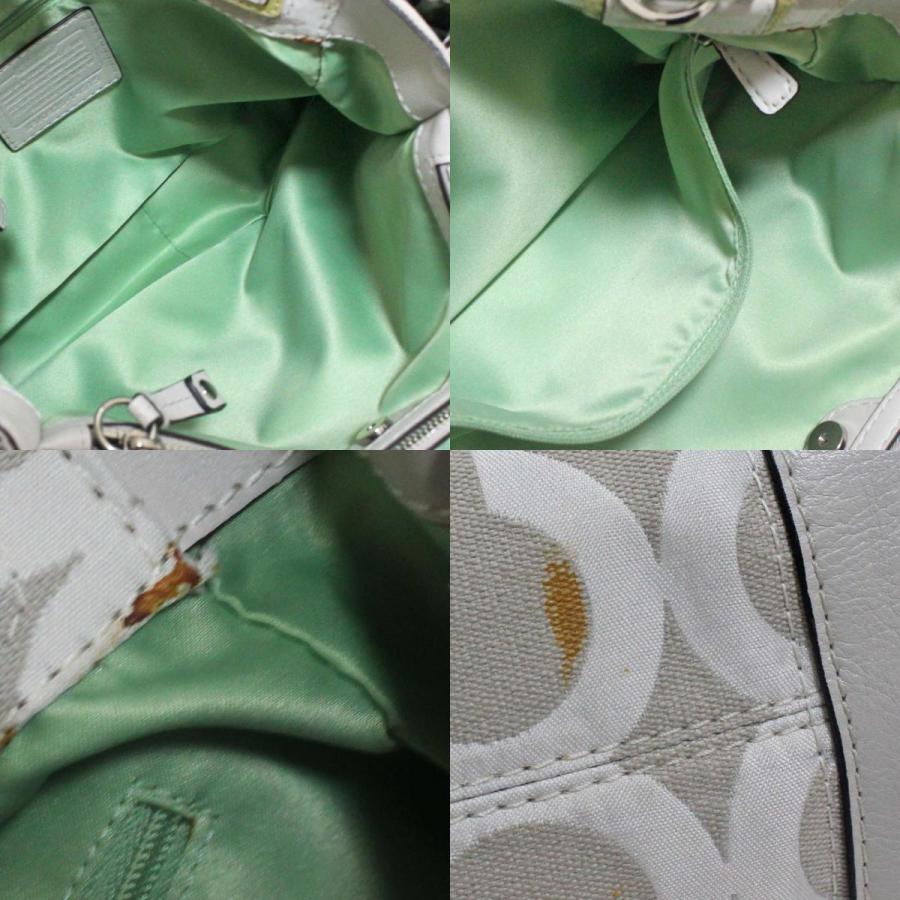 COACH（コーチ） オプアート トートバッグ レディース キャンバス