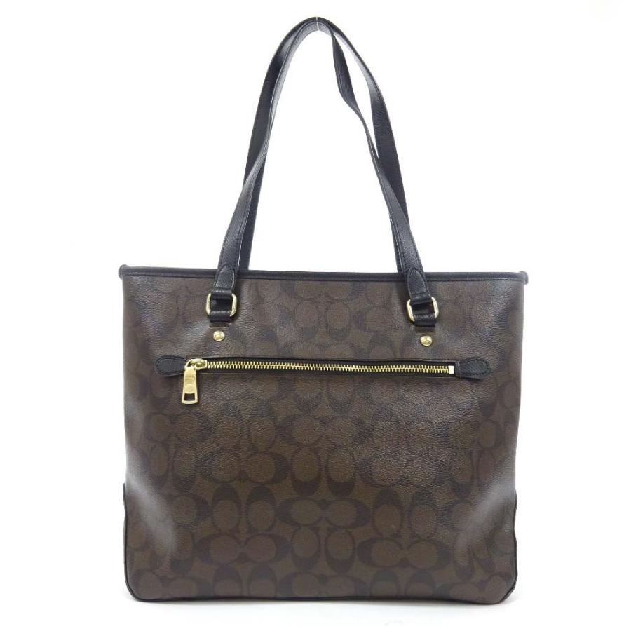 COACH（コーチ） シグネチャー トートバッグ レディース PVC レザー