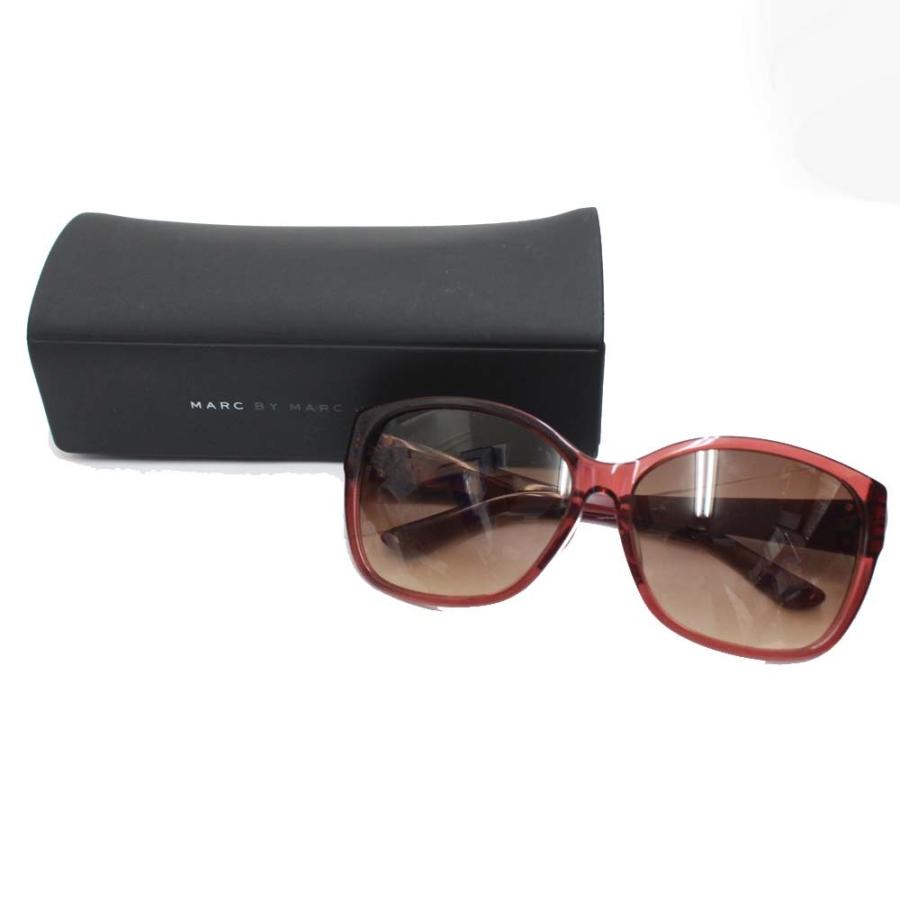 MARC BY MARC JACOBS マークバイマークジェイコブス サングラス  サイドロゴ/プラスチック/ MMJ377   ブラウン レディース / 240001200235 MARC BY MARC JACOBS(マークバイマークジェイコブス) / サングラス
