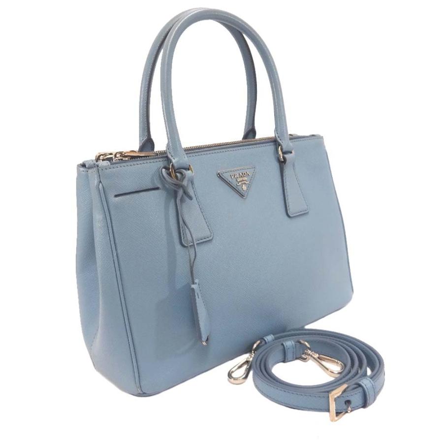 プラダ サフィアーノ 2WAY ショルダーバッグ ハンドバッグ レディース