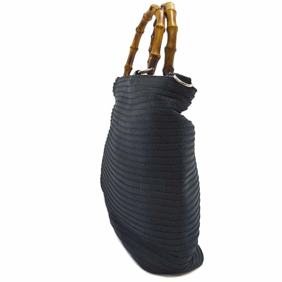 美品 GUCCI グッチ バンブー ブラック 黒 ゴールド金具 レザー 001 2058 1880 0 ショルダーバッグ ハンドバッグ レディース 601353 【中古】 GUCCI - 美品 グッチ バンブー レザー 2WAY ショルダー ハンド バッグ