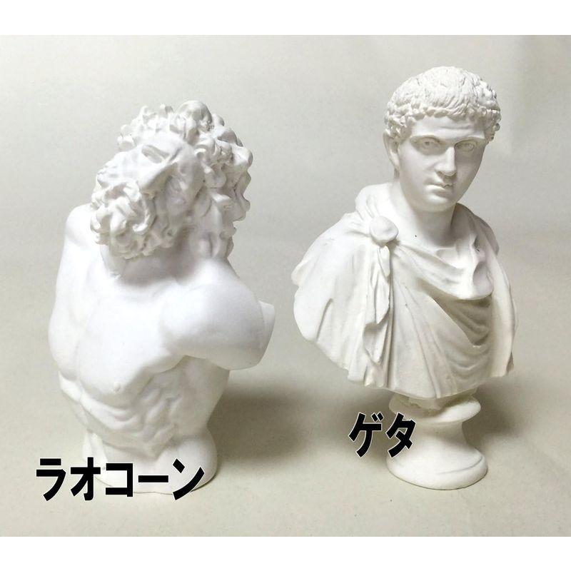 石膏像風 樹脂製 ミニチュア 石膏像 風 10個 セット B｜golden-kagetsu-mart｜02