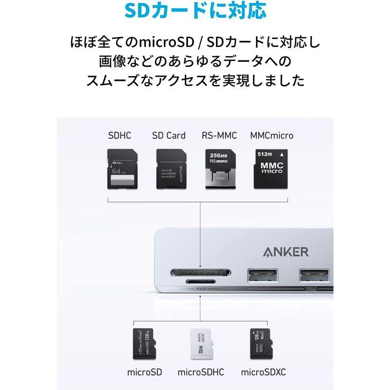 Anker 535 USB-C ハブ（ 5-in-1, for iMac） データ転送用USB-Aポート USB-Cポート microSD&｜golden-kagetsu-mart｜05