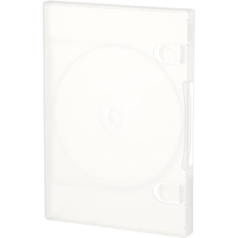 オーバルマルチメディア DVDケース 1枚収納トールケース 日本製15mm厚 半透明 3個 ポップマンボウ｜golden-kagetsu-mart｜06